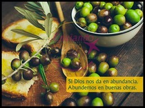 Postales con citas bíblicas de abundancia 1