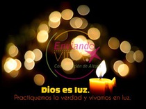 Postales con citas bíblicas Luz