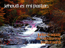 Postales con citas bíblicas. Salmo 23